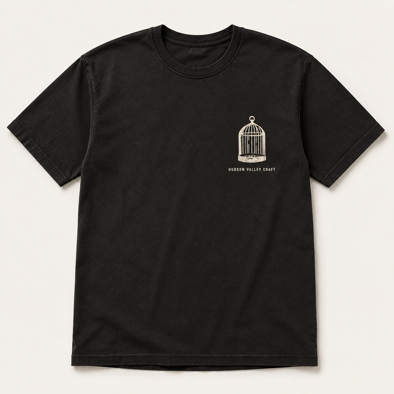 Birdcage Tee — merchandise mockup